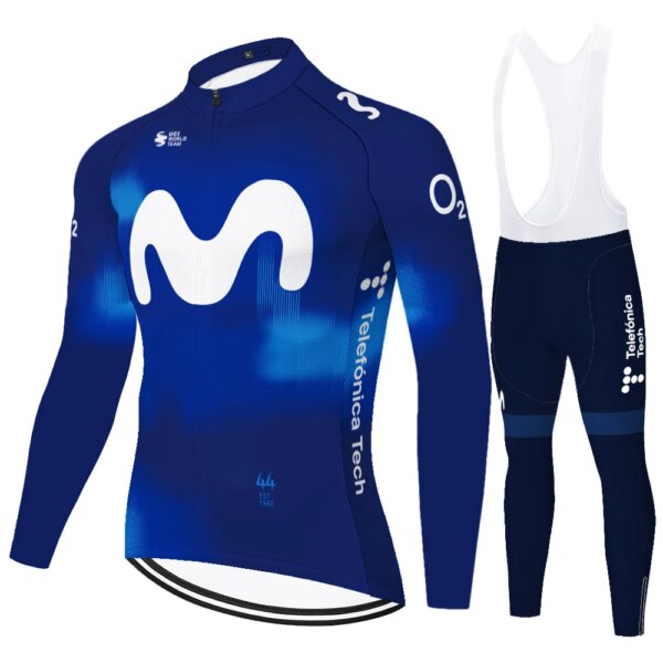 Movistar verano primavera ciclismo jersey camisa ciclismo masculino maillot ciclismo pro 2024 велокостюм мужской vtt equipement