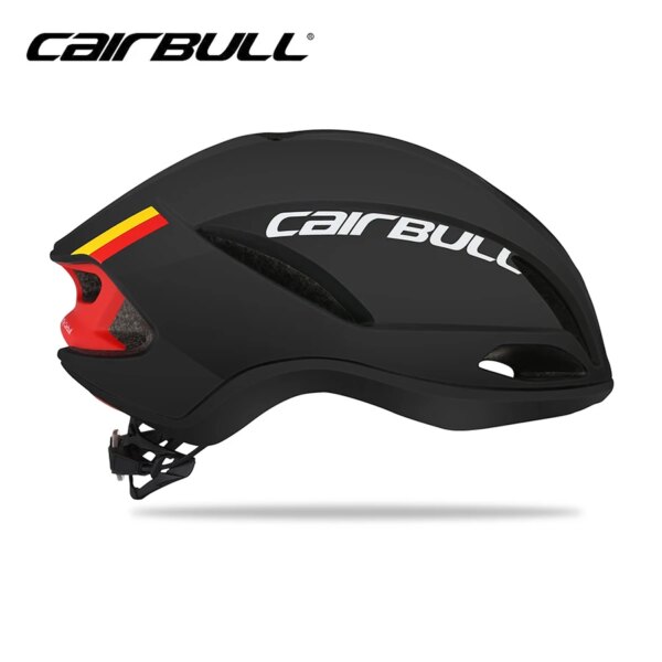 Casco aerodinámico ultraligero para ciclismo, casco negro para bicicleta de montaña y carretera, equipo de ciclismo seguro