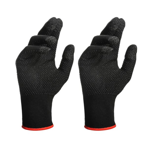 1/2 pares de guantes antideslizantes para pantalla táctil para hombres y mujeres, Guantes Térmicos de punto transpirables a prueba de sudor para videojuegos, ciclismo