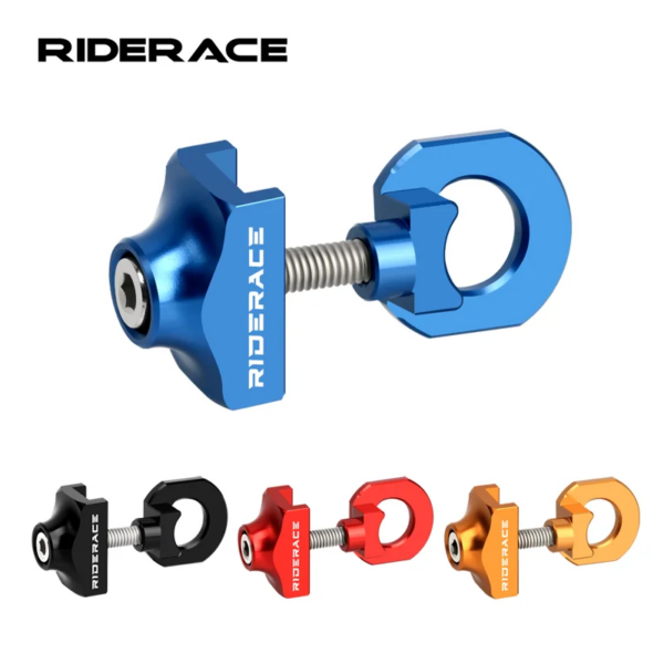 1/2 Uds Ajustador de cadena de bicicleta sujetador tensor tensor de cadena de bicicleta pernos de tornillo apretados para BMX Fixie ciclismo marcha única