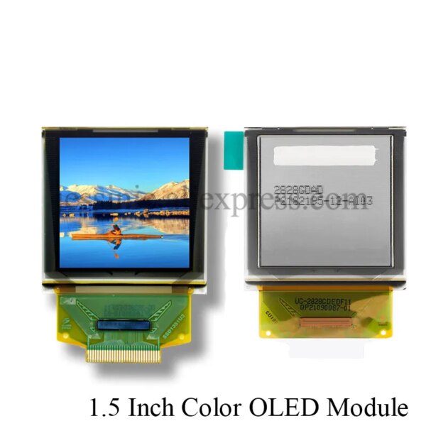 Pantalla OLED a todo color de 1,5 pulgadas 1,5\