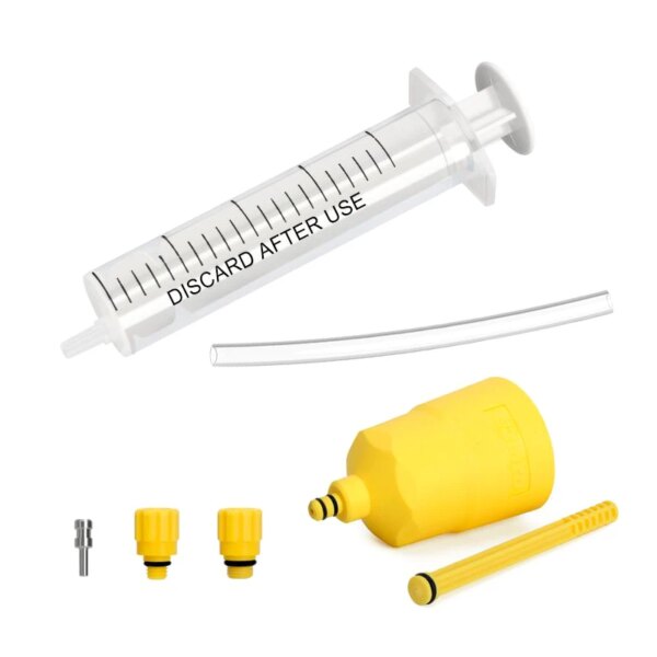 Juego de purga de aceite de frenos de bicicleta, herramienta de ciclismo con tapón de aceite de embudo para freno hidráulico de disco Magura, Herramientas de reparación de bicicletas de montaña, 1 Juego