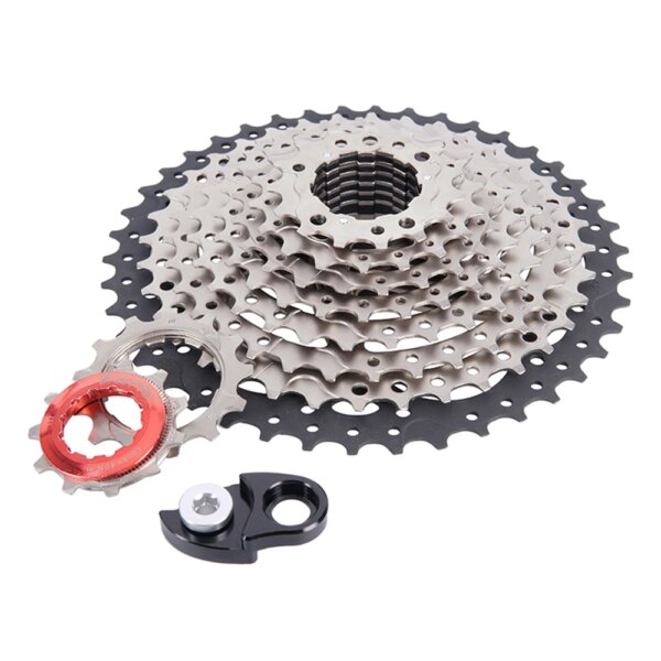 10 velocidades 11-42T gran relación MTB bicicleta de montaña bicicleta 10 S piñones de Cassette para Shimano m590 m6000 m610 m675 m780 X5 X7 X9