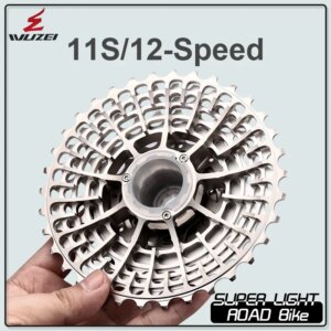 SL CNC bicicleta de carretera 12/11S rueda libre ultraligera 11-28/32/34/36T Cassette volante 12 velocidades K7 grava 11V piñón