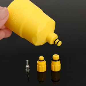 Kit de purga de aceite de freno de bicicleta, juego de herramientas de purga de freno de disco hidráulico portátil, herramientas de reparación de bicicletas de montaña y carretera para SHIMANO