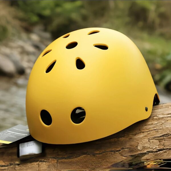 Casco de ventilación para niños adultos, resistencia al impacto al aire libre para bicicleta, ciclismo, escalada en roca, patinaje sobre ruedas