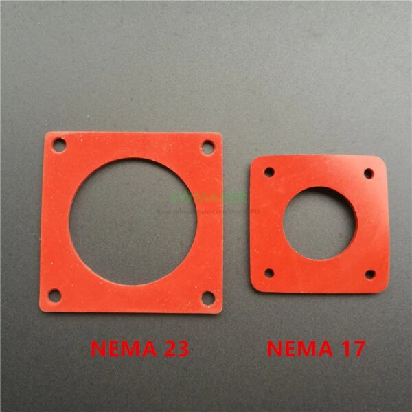 1 unidad NEMA 17/23 Motor paso a paso naranja amortiguador de vibración de goma de silicona para impresora 3D CNC Creatity TEVO Prusa I3