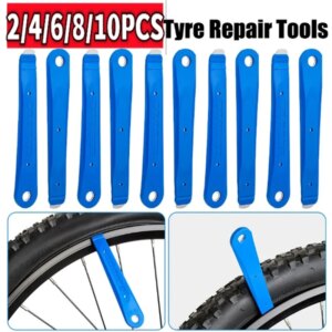 Herramientas de reparación de neumáticos de bicicleta, cuchara para cambio de tubo, palancas de núcleo de acero, herramientas de reparación de neumáticos de bicicleta, 2-10 Uds.