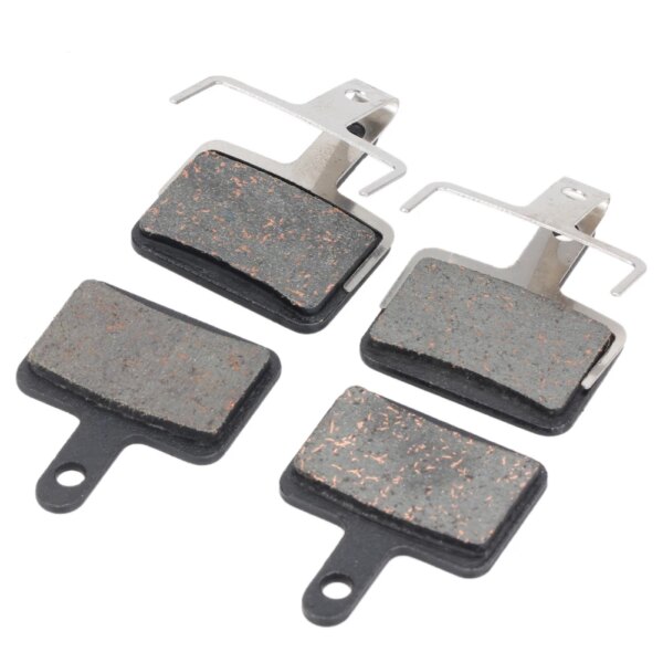 2 pares de pastillas de freno de disco de refrigeración para bicicletas MTB para SHIMANO M375 M445,446 accesorios para vehículos de ciclismo para bicicletas al aire libre