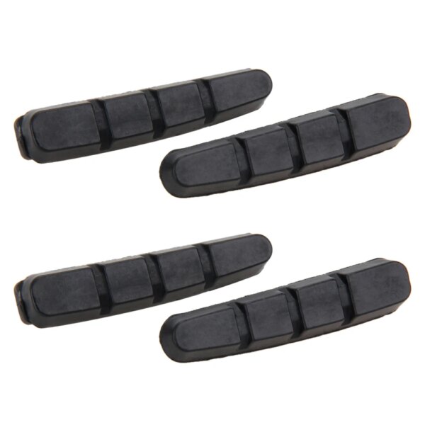 2 pares de soportes para zapatos, pieza de freno de bicicleta, pastillas de freno para bicicleta de carretera, bloques de freno de goma en V para DURA ACE ULTEGRA 105