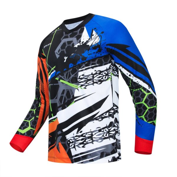 2020 motocicleta bicicleta de montaña equipo camiseta para descensos MTB Offroad bicicleta locomotora camisa cross country bicicleta de montaña chaquetas