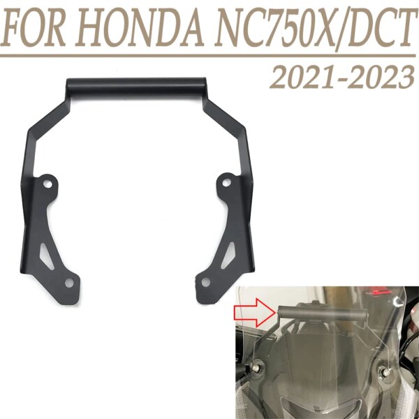 2023 para HONDA NC750X DCT soporte de barra de navegación GPS 2022 2021 NC 750X accesorios de motocicleta barra de soporte de teléfono