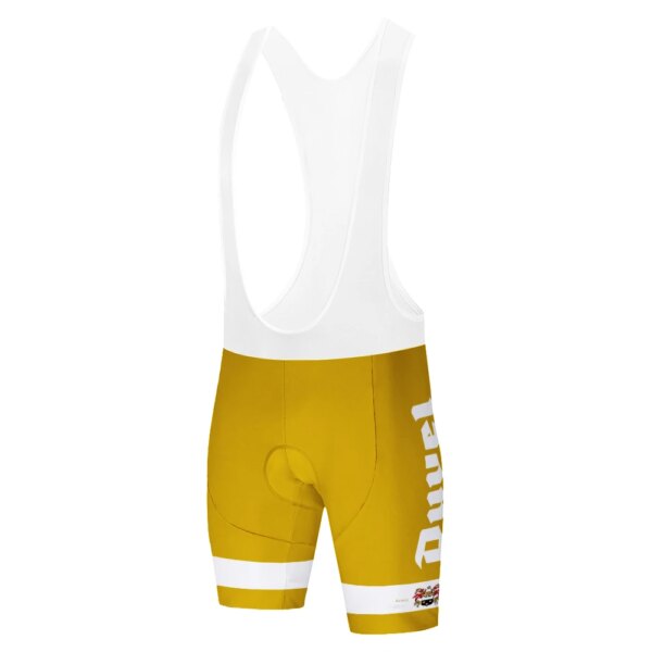 Pantalones cortos con pechera para ciclismo del equipo duvel beer, transpirables, con relleno de Gel 12D, pantalones cortos de LICRA para bicicleta de montaña, novedad de 2023