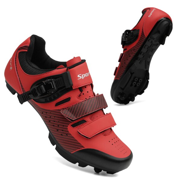 Zapatillas de ciclismo 2024, zapatos MTB para hombre y mujer, zapatos planos para bicicleta de carretera, zapatillas de velocidad de automovilismo, zapatos para bicicleta de montaña, picos para ciclismo