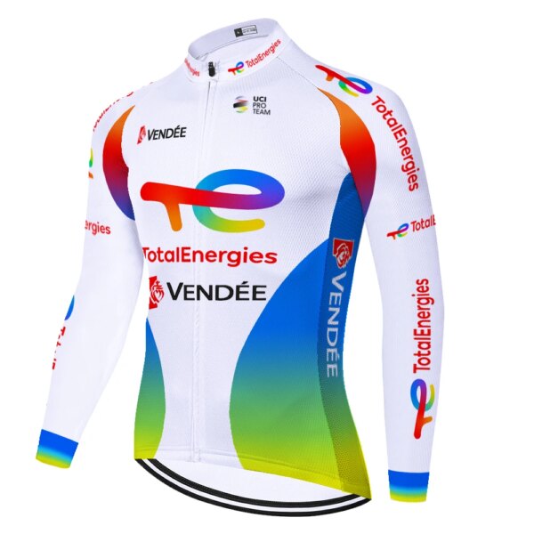 2024 total nuevas energías verano primavera Джерси Jersey Ciclismo Maillot Ciclismo Hombre Maillot Ciclismo Ciclismo Jersey