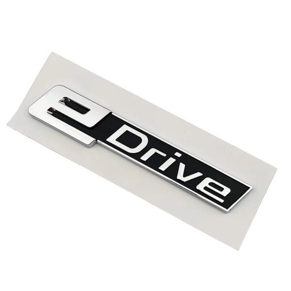 Logotipo 3d ABS Edrive para guardabarros de coche, emblema lateral, insignia para maletero, calcomanía para BMW i4 320 G30 G20, accesorios adhesivos Edrive