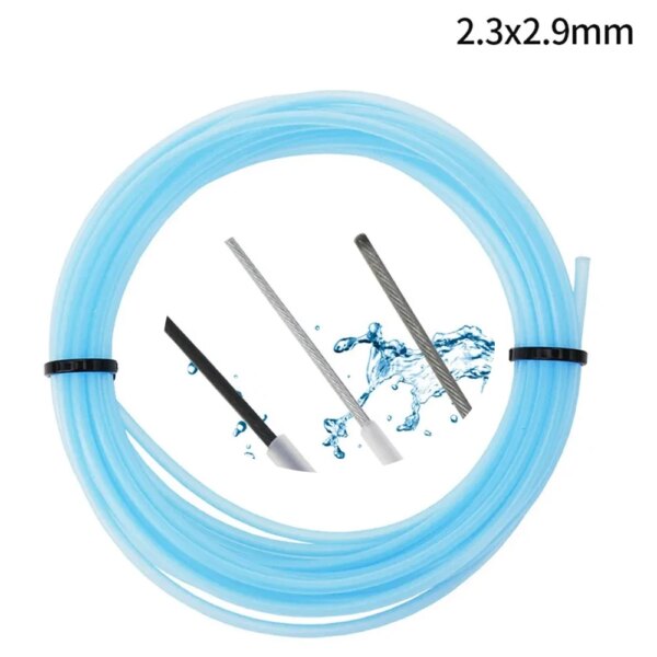 Tubo de carcasa de Cable de enrutamiento interno de bicicleta de 3m para Cable del desviador de bicicleta/tubo guía de Cable de freno pieza de protección del núcleo del Cable de bicicleta