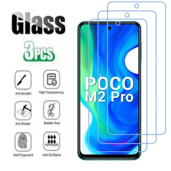 Vidrio Templado Protector 9H Para Xiaomi Poco M2 Pro 6.67\