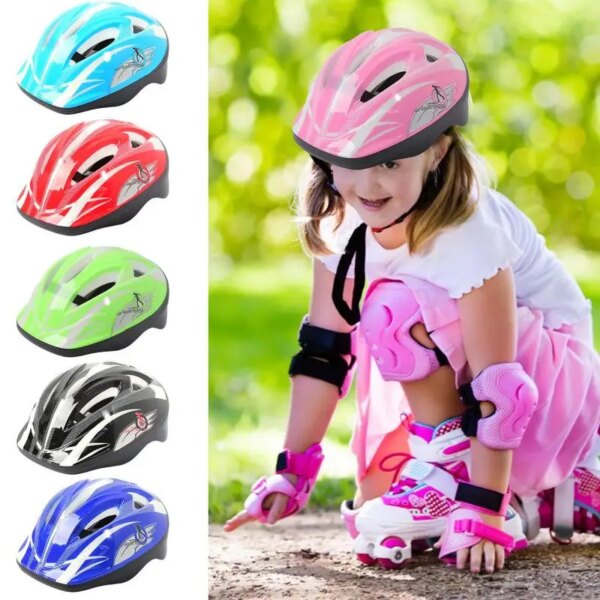 Cascos de bicicleta ajustables para niños, cascos de seguridad ligeros y transpirables para bicicleta, patín, patinete, patinaje inclinado