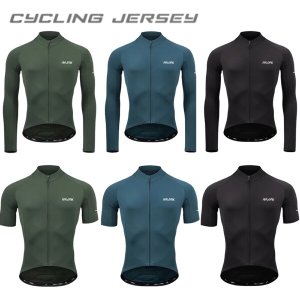 Camiseta de ciclismo de manga larga fina de otoño, camisetas de carreras de ciclismo de LICRA de alta calidad, ropa de ciclismo, Maillot, ropa de verano para bicicleta de montaña