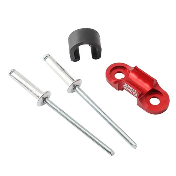 Guía de Cable de bicicleta MTB, soporte de Cable de freno para bicicleta de montaña, Clips de Cable para manguera, Base de rosca de aleación de aluminio, accesorios para ciclismo