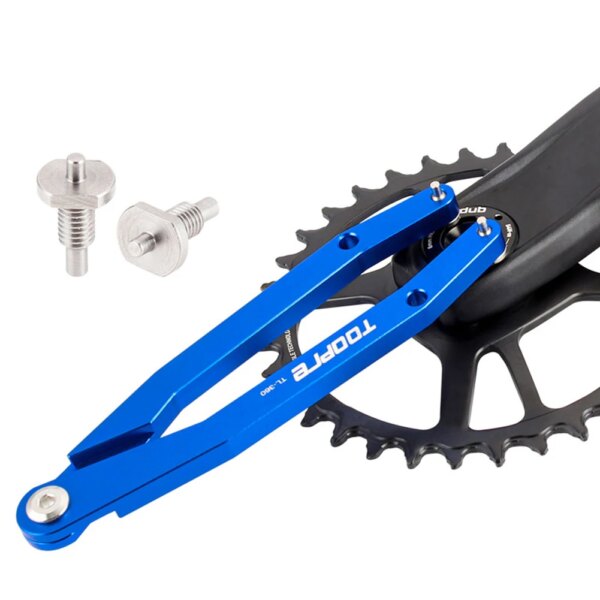 Accesorio de repuesto para brazo izquierdo de manivela de bicicleta, llave de pasador de bicicleta de aleación de aluminio, procesamiento de precisión CNC para tapas de brazo de manivela de bicicleta