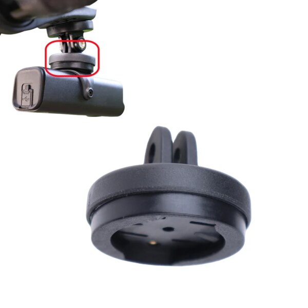 Soporte de luz delantera de bicicleta, luz trasera de bicicleta, soporte de cámara para GoPro Garmin Varia, soporte para ordenador de bicicleta