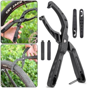 Palancas para neumáticos de bicicleta, removedor de neumáticos multifuncional, abrazadera, cambiador de neumáticos, Kit de reparación de ruedas de bicicleta de montaña, accesorios de Ciclismo de Carretera MTB
