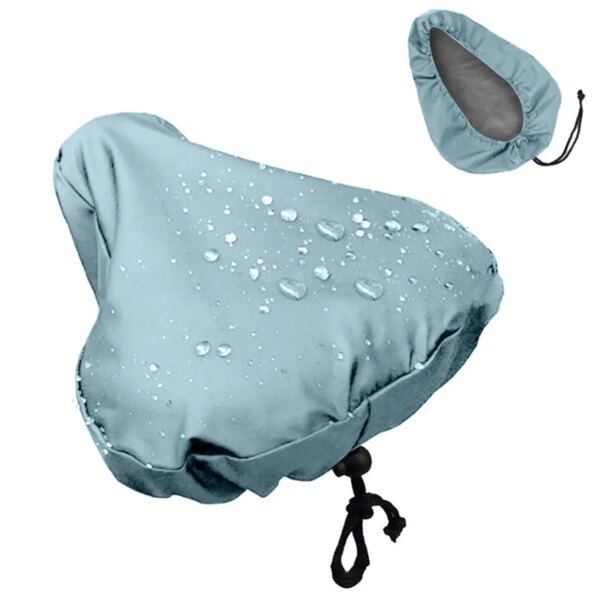 Funda para lluvia para asiento de bicicleta, Protector de cojín a prueba de polvo