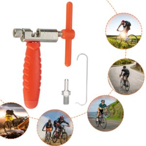 Herramienta divisora ​​de eslabones de bicicleta, removedor de pasadores de cadena de bicicleta, instalación de liberación rápida, cortador de cadena de bicicleta de montaña, herramienta de reparación de ciclo MTB
