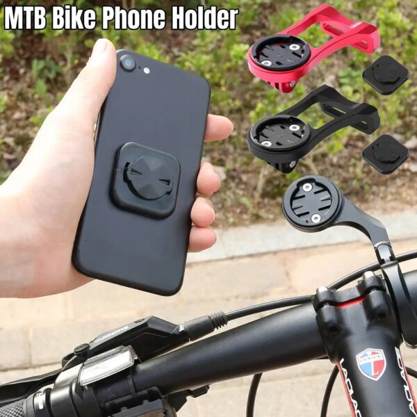 Soporte para teléfono de bicicleta, montaje rápido para teléfono móvil de motocicleta, bicicleta Universal de montaña/carretera, MTB, Scooter, soporte para teléfono con manillar eléctrico