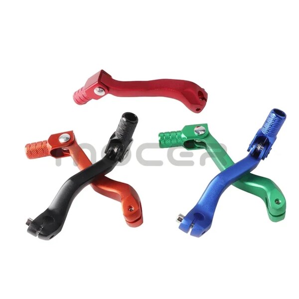 Palanca de cambio de marchas plegable CNC para motos de cross, Kayo BSE Apollo Bosuer CG CB NC 125-450CC, accesorio para motocicleta