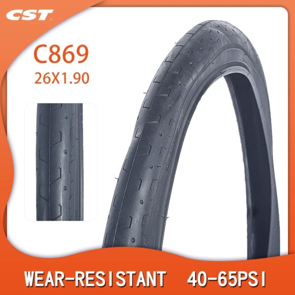 CST 26 pulgadas Neumático de Bicicleta 26*1,90 Bicicleta de montaña 26er neumáticos de Bicicleta Pneu de baja resistencia C869