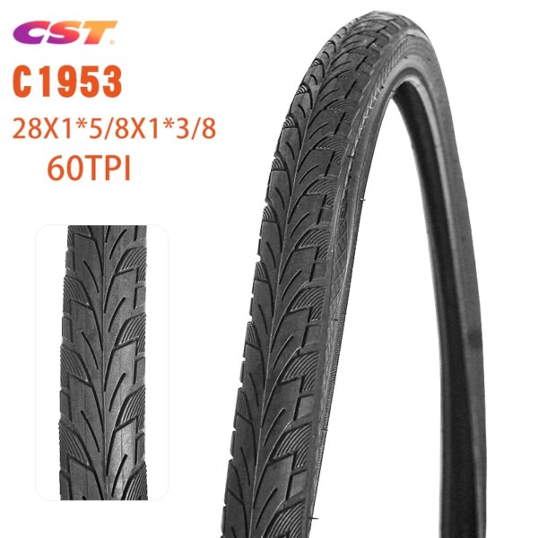 CST 28 pulgadas Neumático de Bicicleta 28X1*5/8X1*3/8 C1953 37-622 Accesorios para Bicicleta de montaña EPS 700C Bicicleta MTB 60TPI Neumáticos para Bicicleta