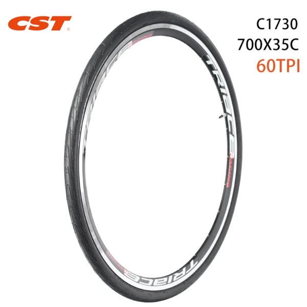 Neumático de bicicleta de carretera CST 700C 37-622 700 * 35C C1730 60TPI SENSAMO APEED ultraligero Reduce el arrastre resistente al desgaste