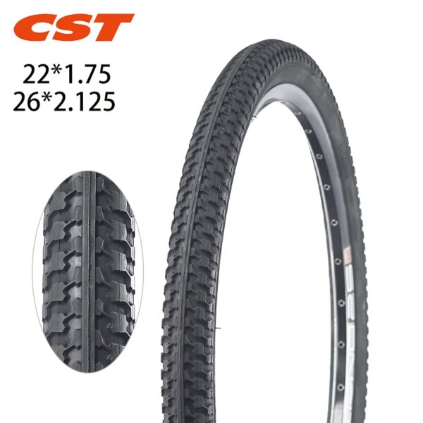 CST neumáticos de bicicleta de montaña 22 26 pulgadas piezas de bicicleta MTB 22*1,75 26*2.125 26er antideslizante resistente al desgaste a prueba de puñaladas neumático de bicicleta C727