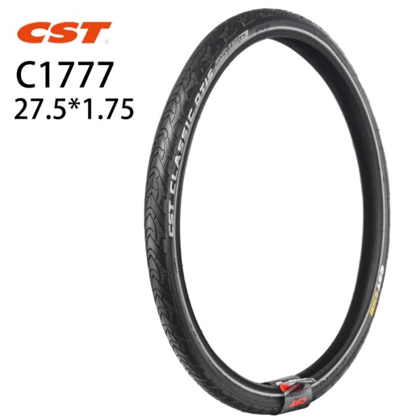 CST neumáticos de bicicleta de montaña 27,5 pulgadas a prueba de puñaladas 27,5*1,75 piezas de bicicleta antideslizante resistente al desgaste neumático de bicicleta MTB C1777