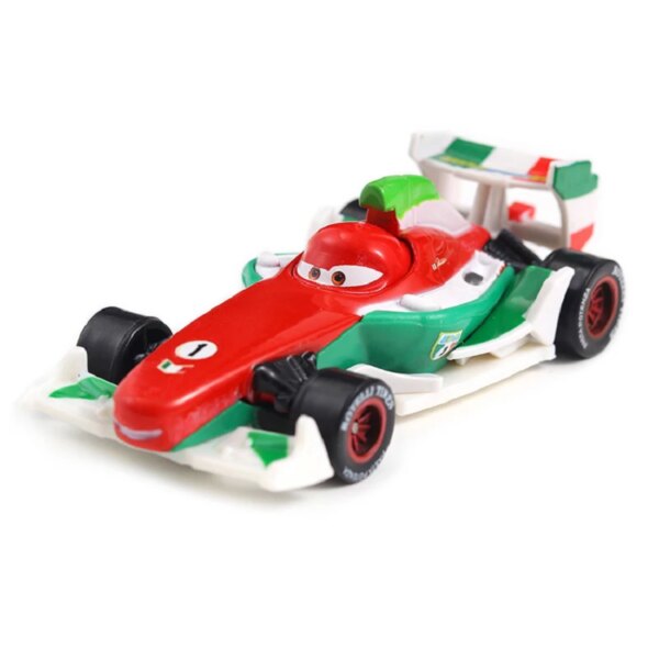 Coches Disney Pixar 2 3 Lightning McQueen serie 1:55, modelo fundido a presión, coches de colección de aleación, coche de juguete Francesco Bernoulli para niños