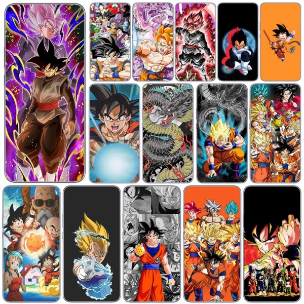 Funda de teléfono con dibujos de Dragon G-Gokus B-Balls para Motorola Moto G13 G14 G53 G54 G62 G72 G82 G84 Edge 40 neo pro