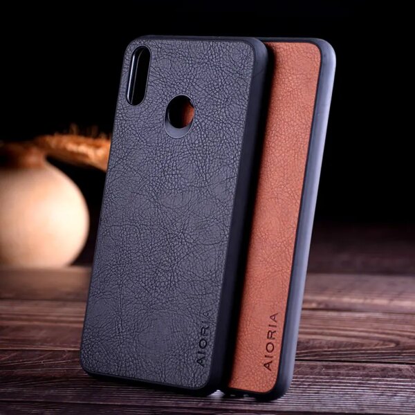 Funda para honor 8X 8C funda de piel de cuero Vintage de lujo funda de teléfono para huawei honor 8x funda coque capa TPU con PC
