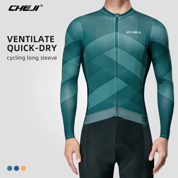 Cheji-chaquetas de ciclismo para hombre y mujer, forro polar cálido, resistente al viento, impermeable, ropa de Cortavientos, chaqueta para correr y bicicleta