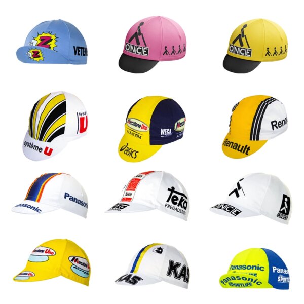 Gorras de ciclismo retro clásicas, sombreros deportivos de secado rápido para bicicleta de verano