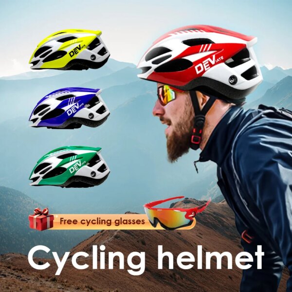 Casco de ciclismo ultraligero MTB casco de bicicleta de montaña deporte especial cascos de bicicleta equipo de conducción al aire libre para hombres y mujeres