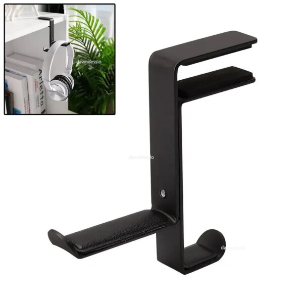Soporte de escritorio Universal para oficina, soporte para auriculares para juegos, estante de exhibición, soporte para auriculares, abrazadera de mesa para ahorrar espacio