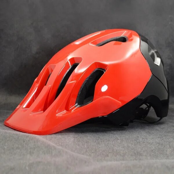 Cascos de bicicleta de conducción MTB bicicleta de carretera casco de ciclismo rojo para hombres mujer gorra deportiva casco de ciclo para casco de monopatín eléctrico