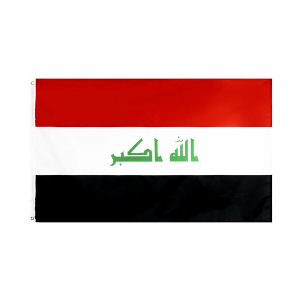 Flaglink-bandera nacional de Irak IQ, 3x5 pies, 90x150cm