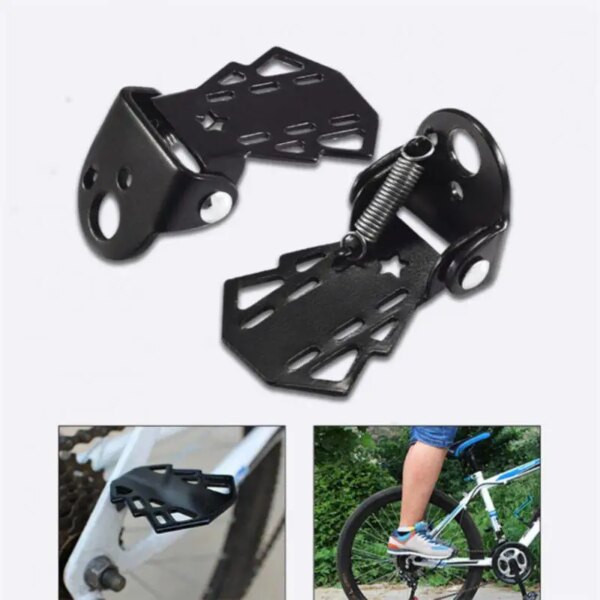 Pedal plegable para bicicleta de montaña, reposapiés gruesos, accesorios para ciclismo