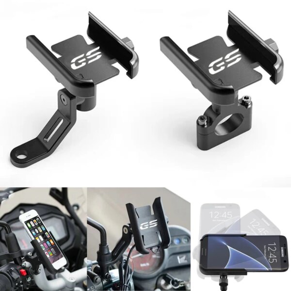 Soporte para teléfono móvil para manillar de motocicleta, para BMW R1250GS R1200GS Adventure R 1250 GSA F800GS F750GS F650GS F850GS G310GS G310R