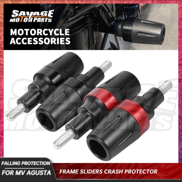 Protector deslizante de marco contra caídas para motocicleta, accesorios de protección contra caídas para MV Agusta Dragster Brutale 800RC 800RR 800 Rosso