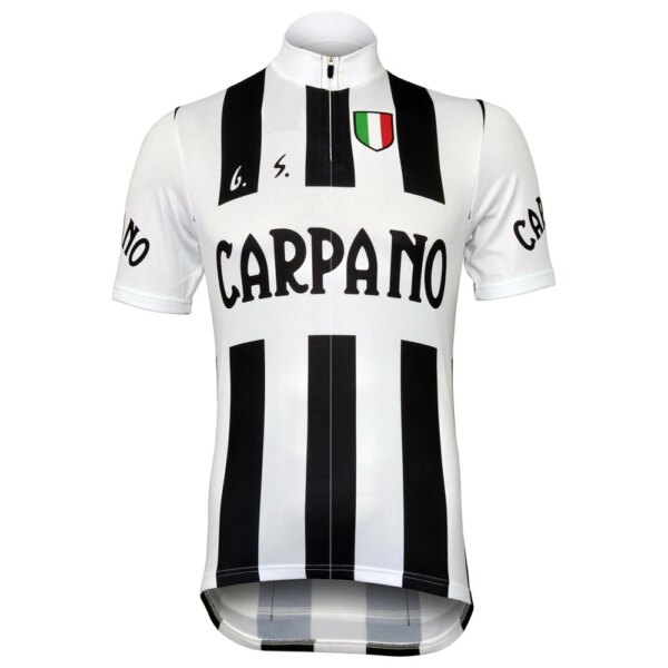 GS CARPANO RETRO Ciclismo Jersey - MANGA CORTA Ropa de bicicleta Ropa de bicicleta